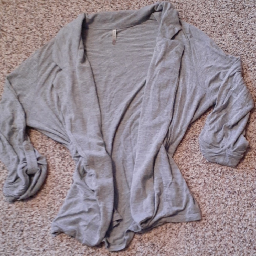 Grey light weight cardigan